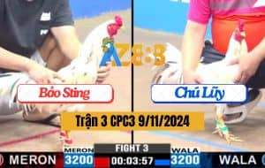 Trận 3 CPC3 Ngày 9/11/2024 - Chú Lũy Làm Nước Quá Đỉnh Hạ IDOL WALA